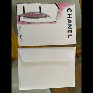 Original Chanel Card - greeting card
